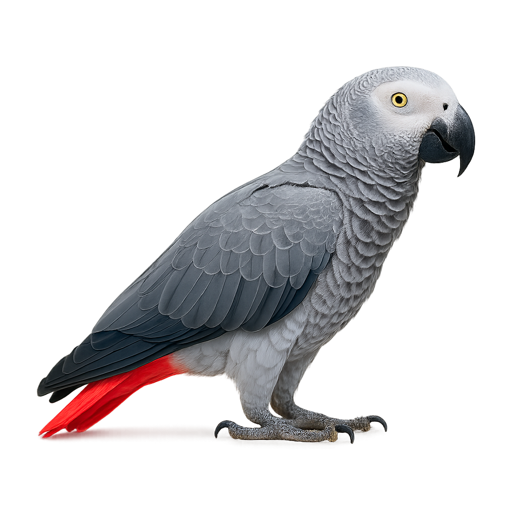 African Grey Parrots